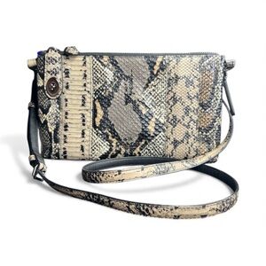 Coach Crosby Crossbody in Pieced Snake Embossed Leather (Style No. 37172) NWOT